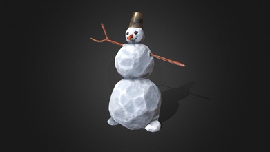 snowman - buy royalty free 3d model deitaurginko 0428197 3d print model - Mito3D