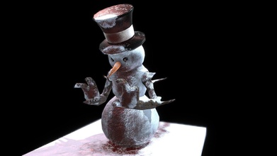 snowman horror - download free 3d model dreamventurenvk 8a18f0c 3d print model - Mito3D