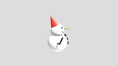 snowman model - download free 3d rishavsarkar122 51283d5 3d print model - Mito3D