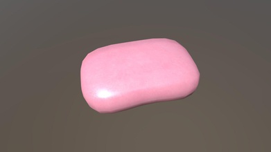 soap pink - buy royalty free 3d model studio z 3beb0aa low poly game-ready not subdivision real scale units cm proportions sizes observed close possible object 10 x 6 3 2 3d print model - Mito3D
