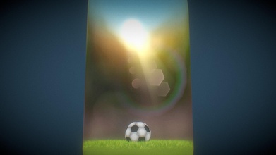 bola futebol 3d modelo hinxlinx b0ee4d3 3d print model - Mito3D