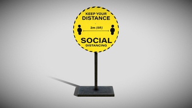 social distancing signage - buy royalty free 3d model simon t griffiths rubberman d739852 low-poly hand-painted using substance painter game-ready ar vr pbr unity unreal engine 4 android google friendly textures 2048 x dilation + grey background 8-pixel padding opengl if you require further assistance then please do not hesitate contact me does says tin leave review make sure https stgbooksblogspotcom 3d print model - Mito3D