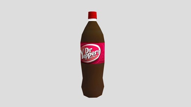 soda - dr yeppers modello 3d mw mw3dart b410dbb low-poly ar vr attività negozio di alimentari, supermercato navata 3 soft drink 3d print model - Mito3D