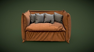 sofa - download free 3d model naira001 95655b7 3d print model - Mito3D