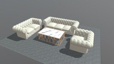sofa set coffee table - buy royalty free 3d model evelynlzh 7c65a62 3d print model - Mito3D