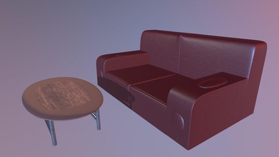 sofá mesa 3d modelo arriesgado 4664972 3d print model - Mito3D
