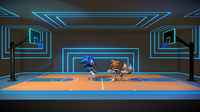 sonic tails playing basketball animation - 3d model centaurus21 d7d14ad 3d print model - Mito3D
