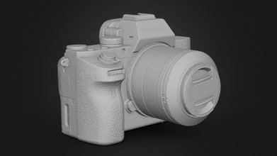 sony 7ii ilce-7m2 camera sel35f28z lens - download free 3d model yu fft kedar fdcf33b 3d print model - Mito3D