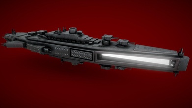 space battleship - download free 3d model kelisei ventura frankestudios71 e4439df 3d print model - Mito3D