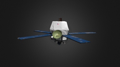 spacecraft mariner 9 - 3d model majargraphics 68c6e75 3d print model - Mito3D