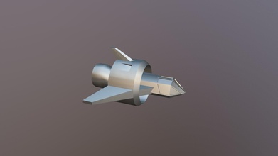 vaisseau spatial 3dsmax débutants 3d modèle andro43bg 4fdcedd 3d print model - Mito3D