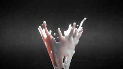 spalsh gota de agua, líquido simulación 1 - modelo 3d franko franko89 b8fc94c agua en la 3d print model - Mito3D