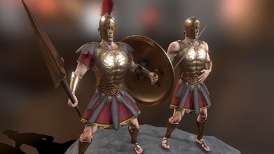 spartan warriors - buy royalty free 3d model demonic arts jesterz86 5332849 3d print model - Mito3D