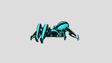 spiderrobot - 3d model erlanggart erlangga1 6f1830a spiderbot animation https wwwinstagramcom monkeylemonart 3d print model - Mito3D