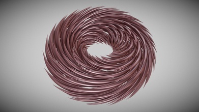 spiral circles - download free 3d model aiekick 9c95f92 3d print model - Mito3D