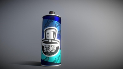 spray dipingere lata aerosol acquistare royalty gratuito 3d modello intense07existence e8b2c39 3d print model - Mito3D