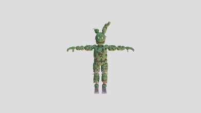 springtrap-special-delivery - download free 3d model twistedlives a4f2d3e 3d print model - Mito3D