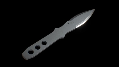 Spyderco Spyder werfen Messer Stahl Klinge Kaufen Lizenzgebühren frei 3d Modell sr surajrai18sr 102923b 3d print model - Mito3D