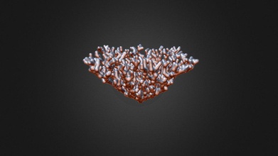squarish branching shape - 3d model josh lopez-binder joshlobinder f4541f3 generated using plantgrower programming project am working blender python skeleton simulation based coral growth very similar diffusion limited aggregation &lsquo skinned&rsquo adding rod-shaped metaball&rsquo each segment 3d print model - Mito3D
