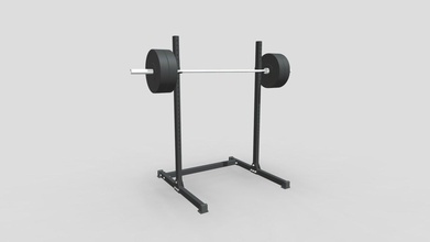 squat stand - 3d model projects a1 projectsa1 0979659 3d print model - Mito3D