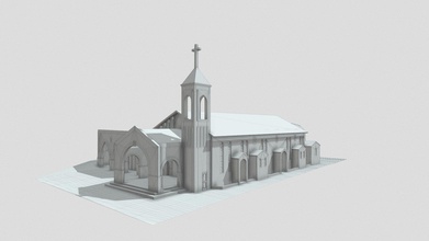 st charbel iglesia sydney 3d construido modelo geodesia aus b82b409 3d print model - Mito3D