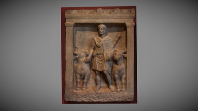 st le fun raire d aphtonetos - cap re download free 3d model geoffrey marchal geoffreymarchal 8e7b4fd funerary stele circa 145-165 beginning hadrian&rsquo s reign laurion greece marble mus e art et histoire du cinquantenaire brussels belgium made out 500 pictures capturingreality evokes aedicule whose architrave decorated hememions rests pilasters inscription identifies deceased &ldquo son herakieon milesian&rdquo ox dealer comes face dressed chiton sleeves belt draped himation shepherd&rsquo staff has air club so much scene recalls episode herakl cf patronymic bringing back g ryon&rsquo herds rather minor artistic value work compensated exceptional fact greek prototypes such steles rarely represent exercise their profession more updates please consider follow me twitter https twittercom 3d print model - Mito3D