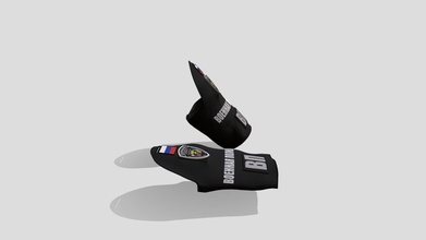 harceleur oscop militaire police bras bande 3d modèle gla bot 6f660b4 3d print model - Mito3D