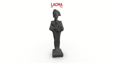 standing osirian figure - 3d model lacma 5a9df58 egypt modern bronze height 8 203 cm los angeles county museum art gift mr mrs james sanders check out more objects lacma&rsquo s collection depicting osiris 3d print model - Mito3D