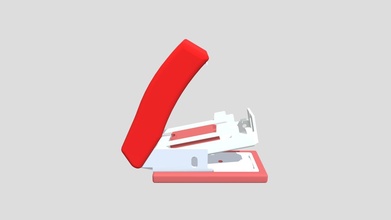 stapler office - download free 3d model methyscad 9868725 3d print model - Mito3D