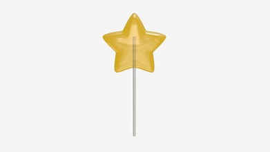 star shaped lollipop - buy royalty free 3d model hq3dmod aivisastics b4edd89 3d print model - Mito3D