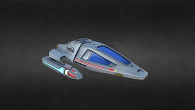 star trek shuttle cochrane - buy royalty free 3d model mc477 9149e15 3d print model - Mito3D