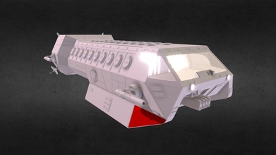 star wars gamma-class assault shuttle - download free 3d model daniel danielandersson 1a0571d 3d print model - Mito3D