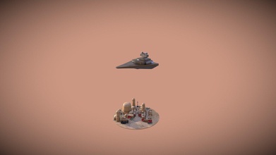 star wars tatooine - download free 3d model djhaski 76ca38f 3d print model - Mito3D