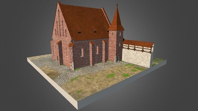 stara synagoga oko 1500 roku - 3d model mhk rekonstrukcje 346de06 3d print model - Mito3D