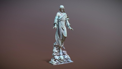 statua fotogrammetria 3d modello sospettosamente impressionante tiri2501 e3b8bb0 3d print model - Mito3D