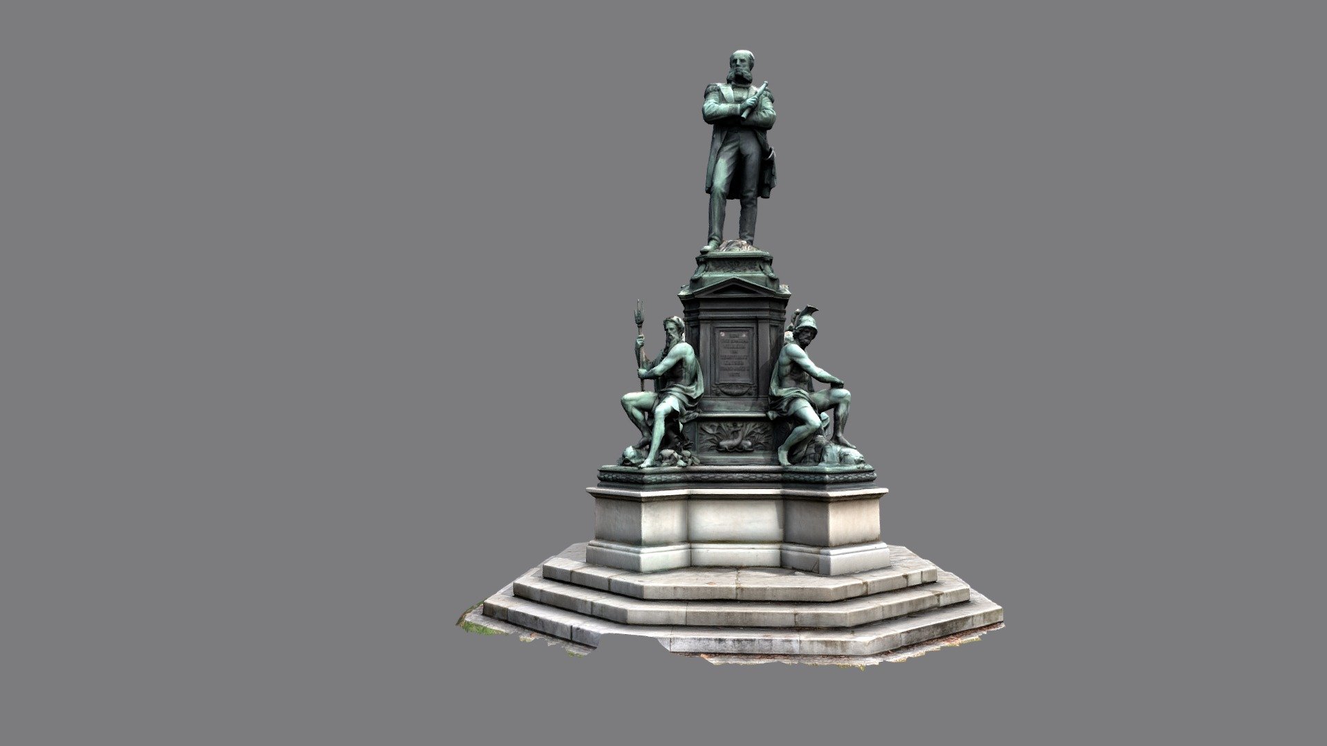 statue sketchfab - download free 3d model rovbuilder 0179116 3D print model - Mito3D