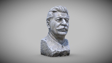 estatua de stalin - modelo 3d yan adidas fdbc12a busto la 3d print model - Mito3D