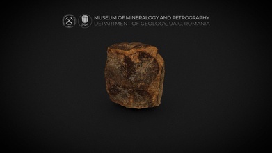 staurolite 90 degree cruciforme jumeaux 3d modèle musée minéralogie pétrographie uaic mineralogypetrographymuseum d173eb8 3d print model - Mito3D