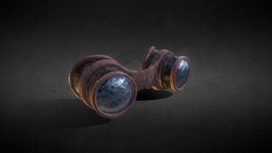 steampunk glasses - buy royalty free 3d model adrysixx fb243e2 here texturized bioshock have modeled blender 28 & substance painter artwork training during learn first things really love 3d print model - Mito3D