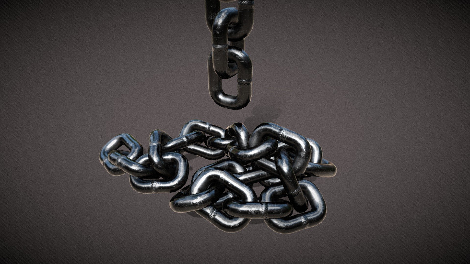 steel chain - buy royalty free 3d model crdgtlxyz lvkasxyz ef4d7cb 3D print model - Mito3D