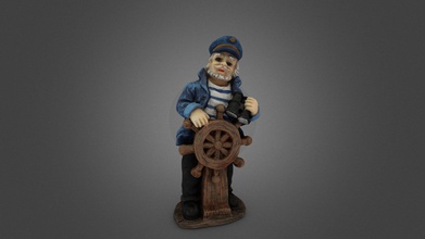 steersman 2 - download free 3d model nik nikska 54608cb figurine part my grandfather s collection sailor figurines he been collecting over 50 years you may enjoy other models https sketchfabcom collections sailor-figurines created decimated agisoft metashape shot canon 90d + 60mm macro lens disclaimer do not own any copyrights frankly know might even work original acquired owned please follow license terms use commercial product 3d print model - Mito3D