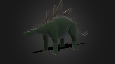 stegosaurus satın almak telif Bedava 3d model 3ddomino 3f43a01 3d print model - Mito3D