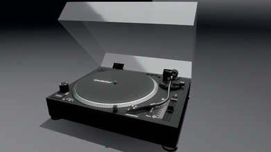 estéreo toca discos Preto 3d modelo jon3d Jonrs ff5caab 3d print model - Mito3D