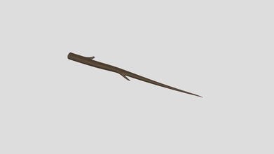stick - buy royalty free 3d model edplus c3f09b9 subdivision 2 textures 1024 x two colors texture brown dark-brown materials 1 formats stl obj fbx dae 3ds x3d origin located first part stick-center polygons 5186 vertices 2598 hope you enjoy 3d print model - Mito3D