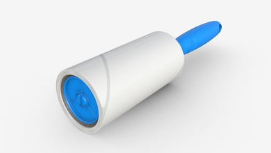 sticky paper lint roller - buy royalty free 3d model hq3dmod aivisastics 49733a9 3d print model - Mito3D