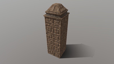 stone obelisk - download free 3d model quedlin 0fb5ed8 some ornamental carvings 2k textures 3d print model - Mito3D