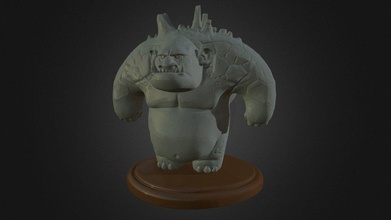stone troll - 3d model fernandomts 3e12606 3d print model - Mito3D