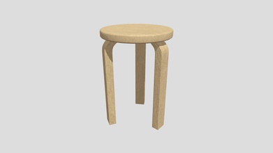stool 3 legs - buy royalty free 3d model edplus eff27f9 subdivision level 0 can subdivide upon request non-mirrored textures 2048 x 1024 two colors texture wooden yellow dark grey materials 2 screw formats stl obj fbx dae x3d origin located bottom-center polygons 4032 vertices 2090 hope you enjoy 3d print model - Mito3D