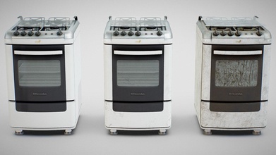 soba fırın ocak Electrolux 52sm temiz kirli satın almak telif Bedava 3d model Fabio ayılar Fabioorsi Gıda pişirme gaz b3d restoran destek yerel mutfak tost makinası pişirmek 3d print model - Mito3D