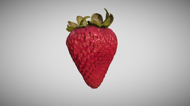 strawberry 3d scan photogrammetry - buy royalty free model sky tesi skytesi 7662509 captured canon 5dsr macro lens using cross-polarization lighting flat light elimination highlights which captures more true color points point cloud then surfaced mesh package includes low high poly objs 3 272 polys 52 352 diffuse map 4k normal glossy 2k specular mtl files so you can drag-and-drop view obj texture models have quad meshes uvs 3d print model - Mito3D